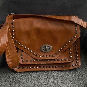 Leather Studded Purse